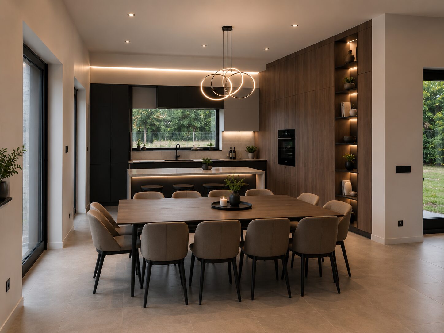 Salon — wizualizacja aranżacji